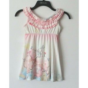 BOUTIQUE KIDS INK GIRLS "LOVE IS" BUNNY DRESS SIZE 4T